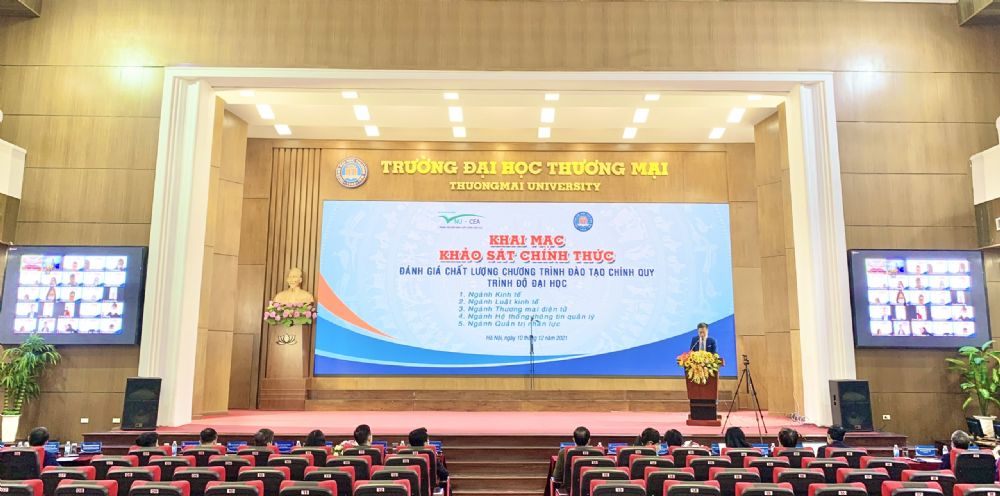 Khai mạc đợt khảo sát chính thức đánh giá ngoài 05 chương trình đào tạo của Trường Đại học Thương mại