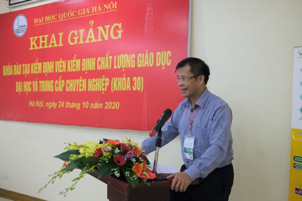 Khai giảng Đào tạo Kiểm định viên Kiểm định chất lượng giáo dục đại học và trung cấp chuyên nghiệp - Khóa 30