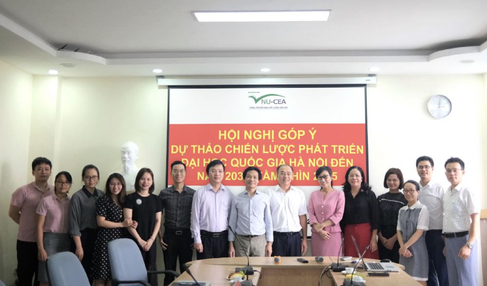 Trung tâm Kiểm định chất lượng giáo dục tổ chức Hội nghị góp ý Dự thảo Chiến lược phát triển ĐHQGHN đến năm 2030, tầm nhìn 2045