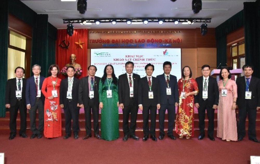 Khai mạc khảo sát chính thức đánh giá ngoài chương trình đào tạo tại Trường Đại học Lao động – Xã hội
