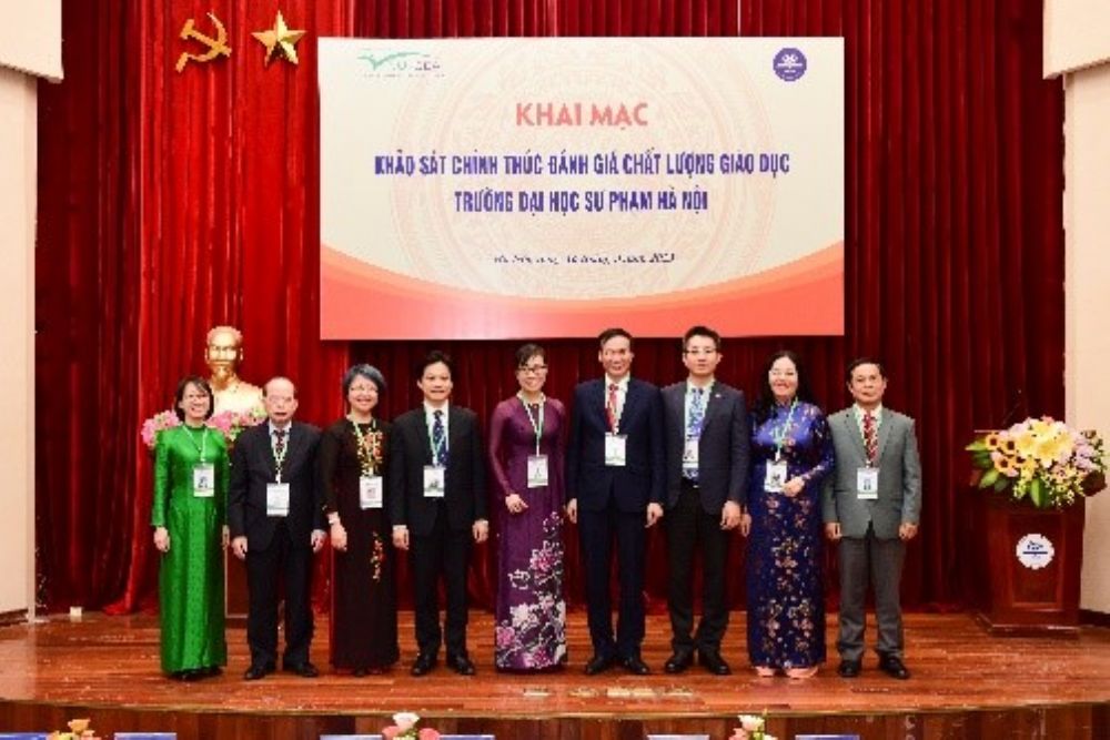 Khảo sát chính thức đánh giá ngoài chu kỳ 2 Trường Đại học Sư phạm Hà Nội