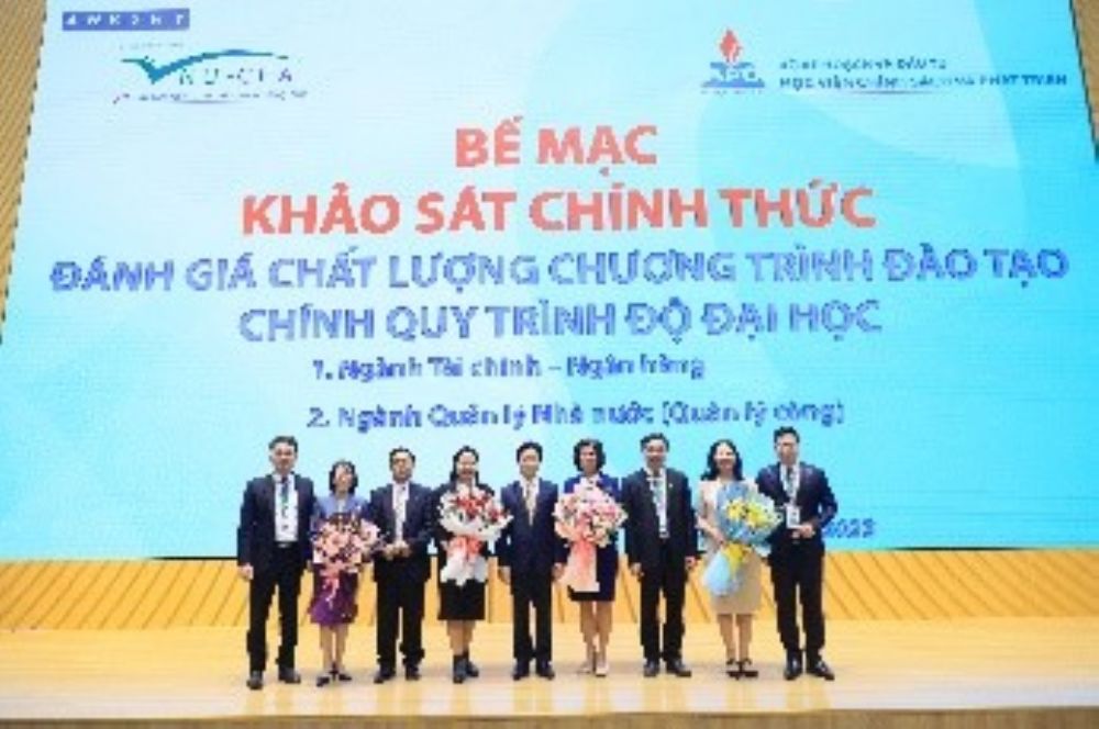 Bế mạc khảo sát chính thức đánh giá ngoài chương trình đào tạo Học viện Chính sách và Phát triển