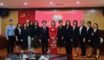 The Party Committee of the Center for Education Accreditation - Vietnam National University, Hanoi organized the Ceremony of admitting new Party Member