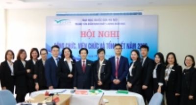 The Center for Education Accreditation - Vietnam National University Ha Noi (VNU-CEA) held the conference of civil servants and officials and 2020 year-end summary