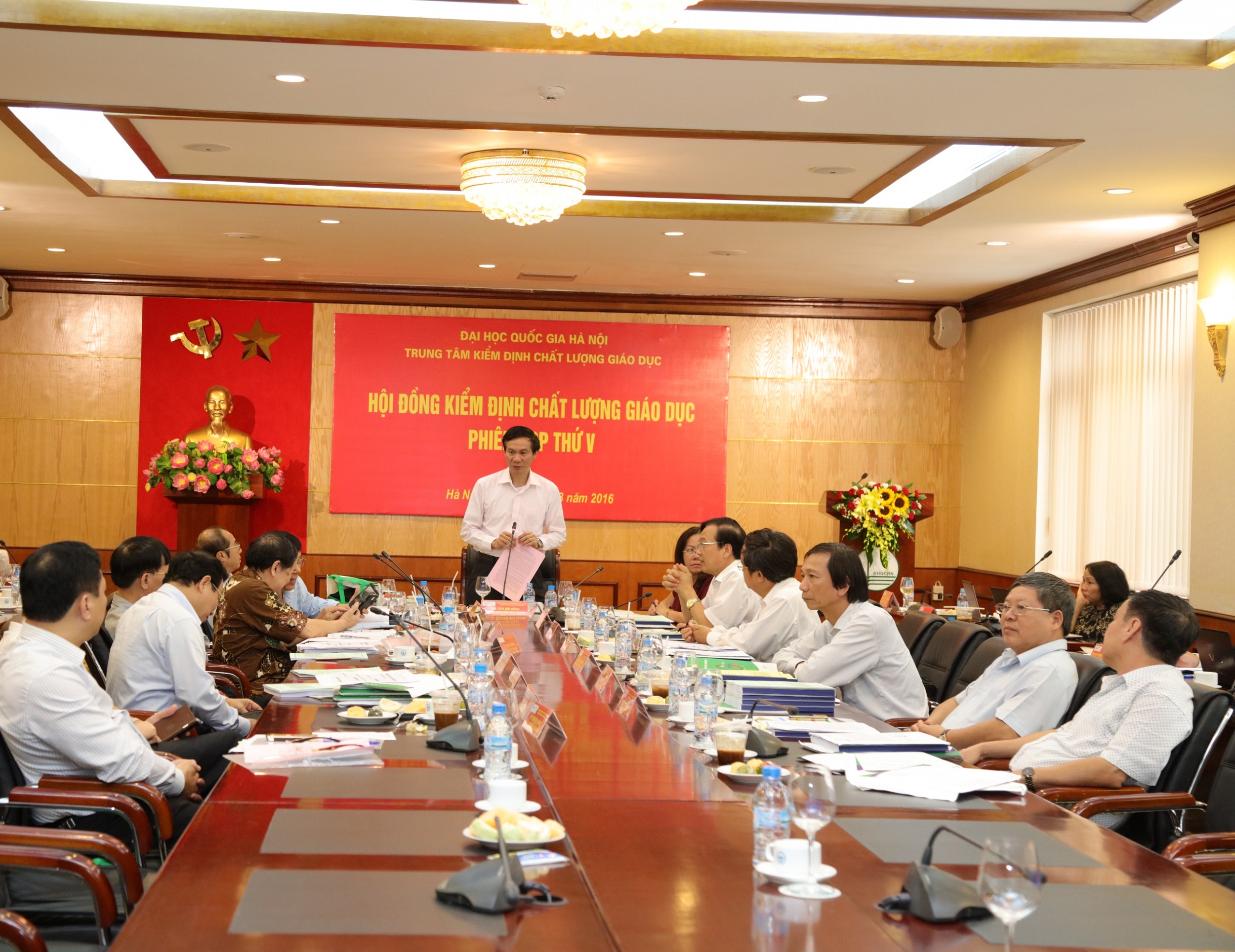 Trung tâm Kiểm định chất lượng giáo dục-Đại học Quốc gia Hà Nội tổ chức phiên họp V của Hội đồng Kiểm định chất lượng giáo dục