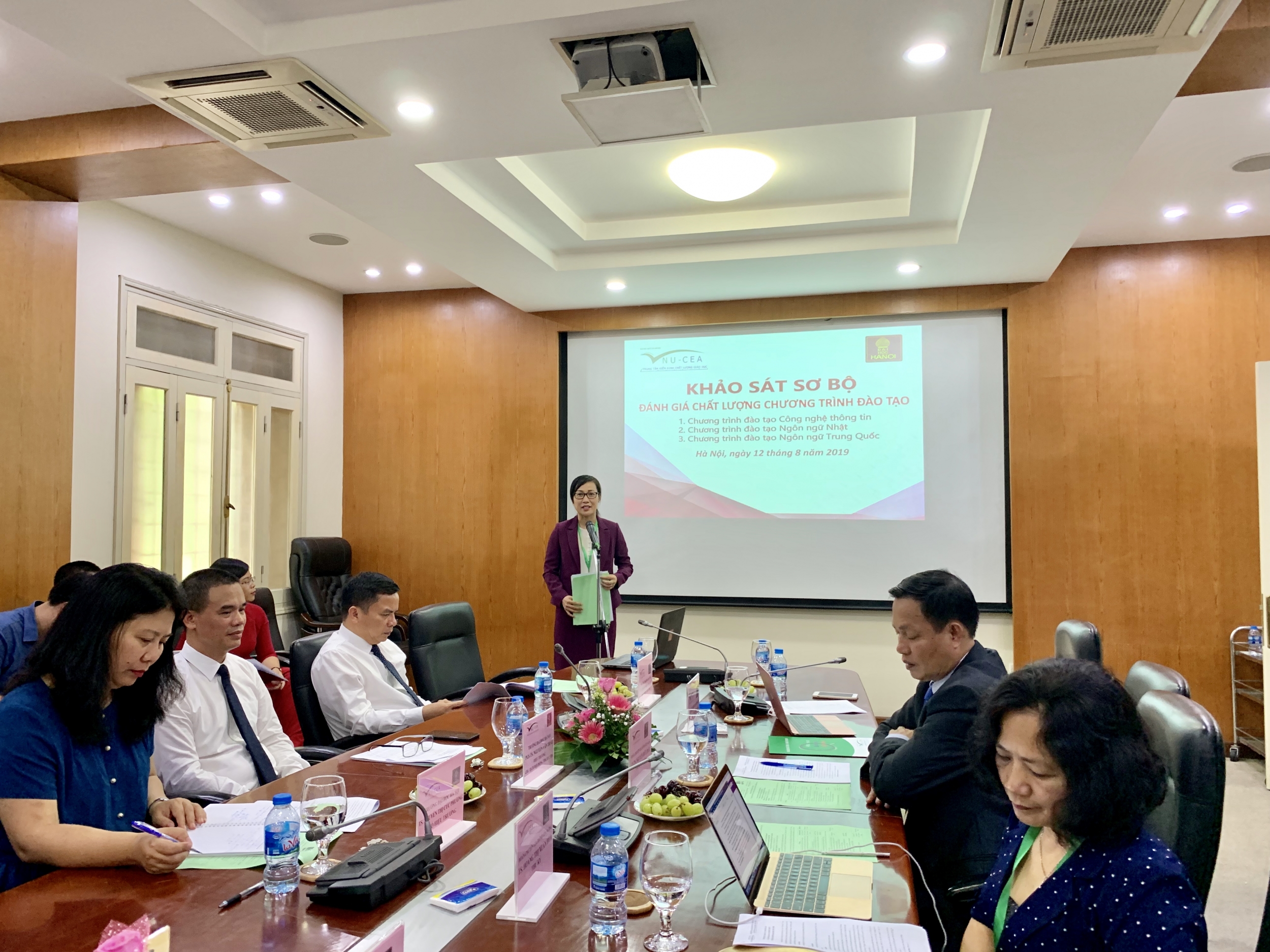 Khảo sát sơ bộ đánh giá chất lượng 03 chương trình đào tạo của Trường Đại học Hà Nội