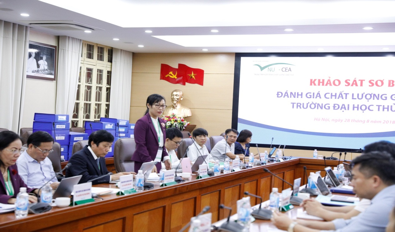 Trung tâm KĐCLGD - ĐHQGHN triển khai đánh giá trường đại học đầu tiên theo Bộ tiêu chuẩn mới