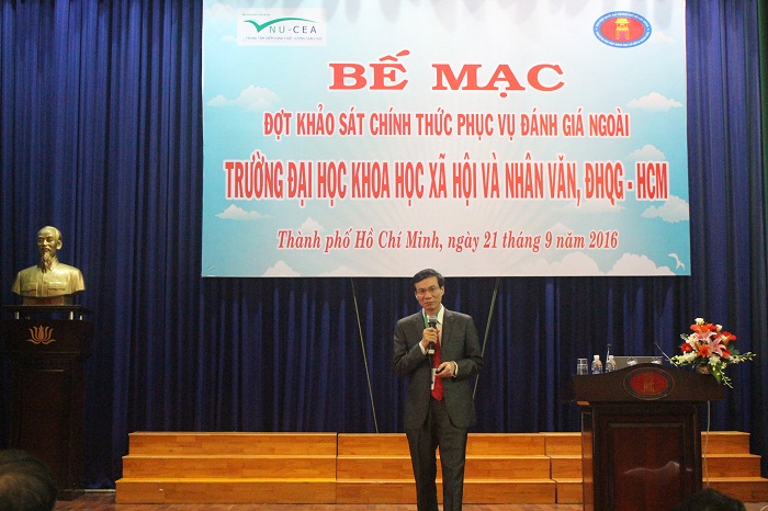 Bế mạc đợt khảo sát chính thức phục vụ đánh giá ngoài Trường Đại học Khoa học Xã hội và Nhân văn, Đại học Quốc gia Thành phố Hồ Chí Minh
