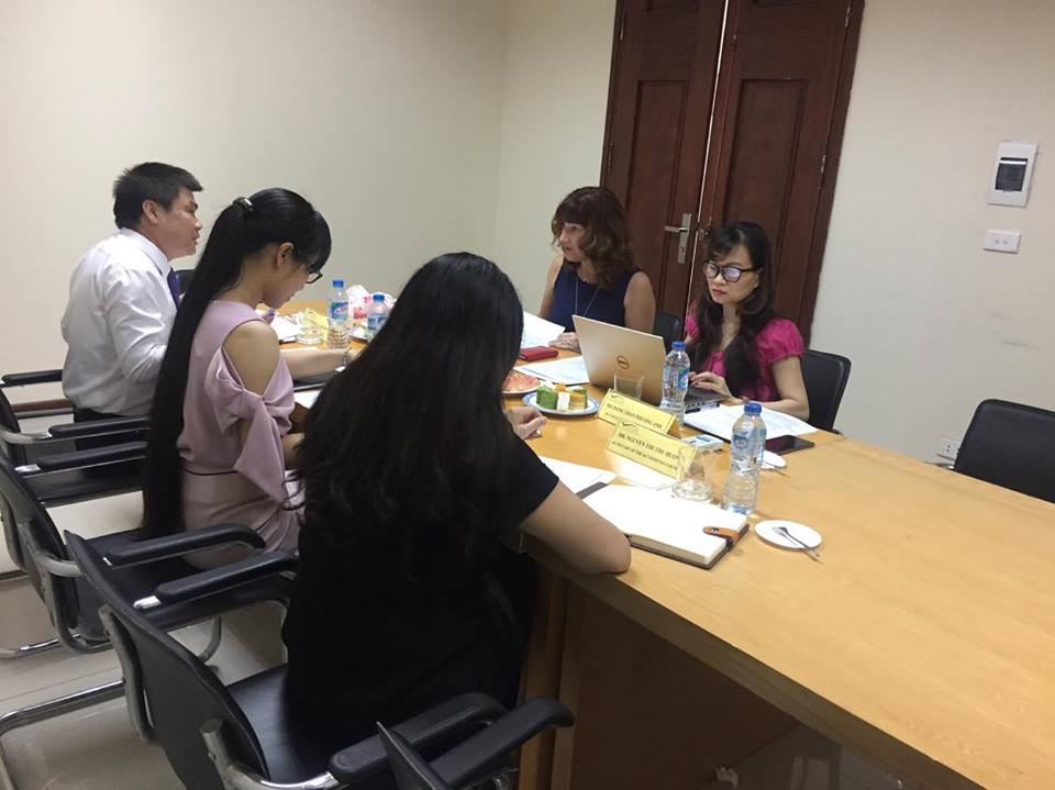 Trung tâm Kiểm định chất lượng giáo dục-Đại học Quốc gia Hà Nội làm việc với đại diện Đại học Bang Arizona, Hoa Kỳ