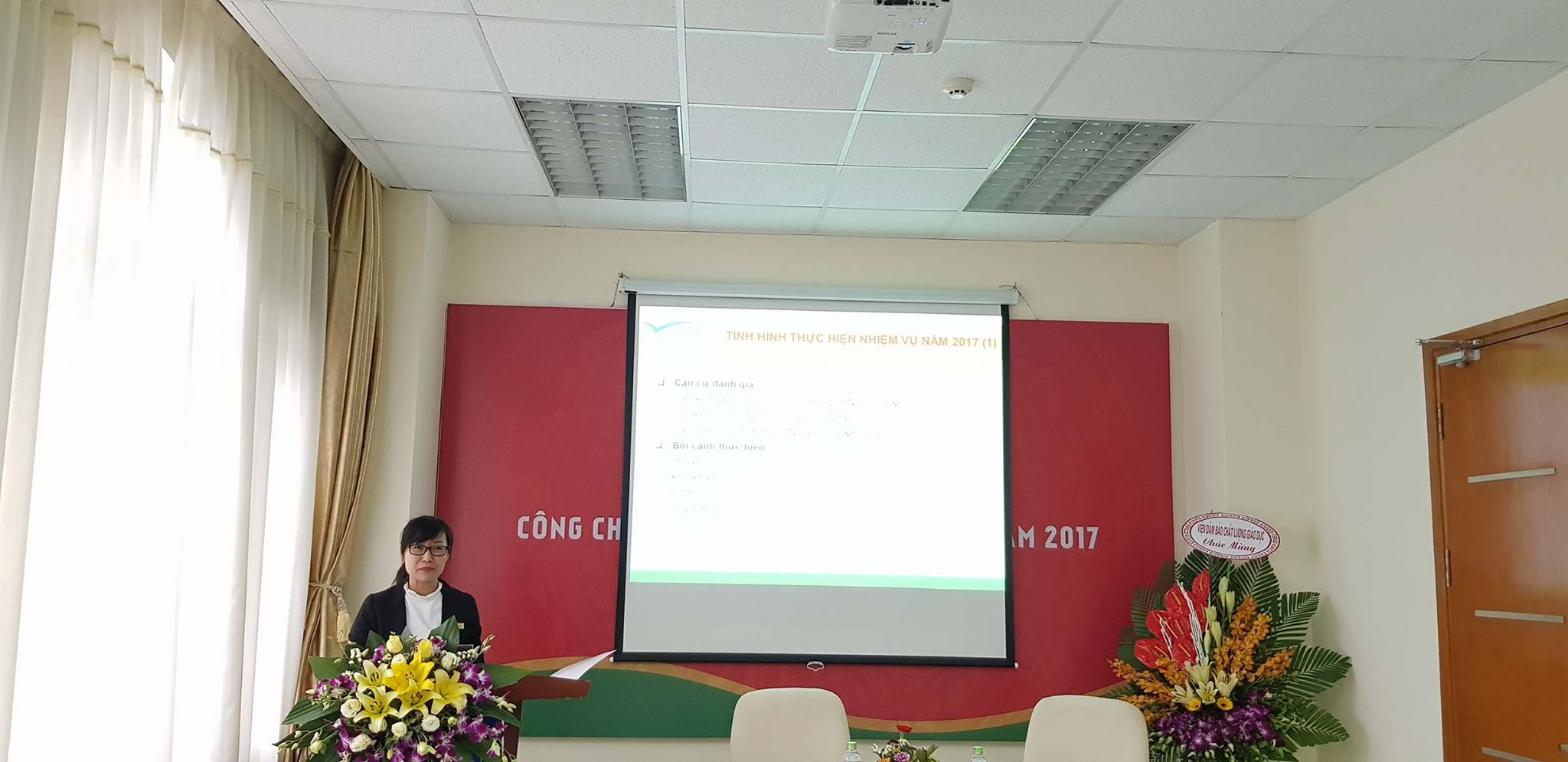 Trung tâm Kiểm định chất lượng giáo dục – ĐHQGHN tổ chức Hội nghị công chức, viên chức và tổng kết năm 2017