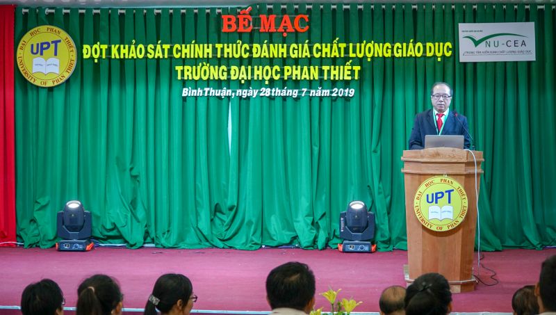 Bế mạc đợt khảo sát chính thức đánh giá chất lượng giáo dục Trường Đại học Phan Thiết