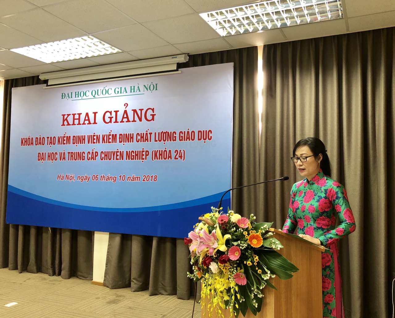 Đại học quốc gia Hà Nội tổ chức khóa 24 đào tạo kiểm định viên kiểm định chất lượng giáo dục đại học và trung cấp chuyên nghiệp