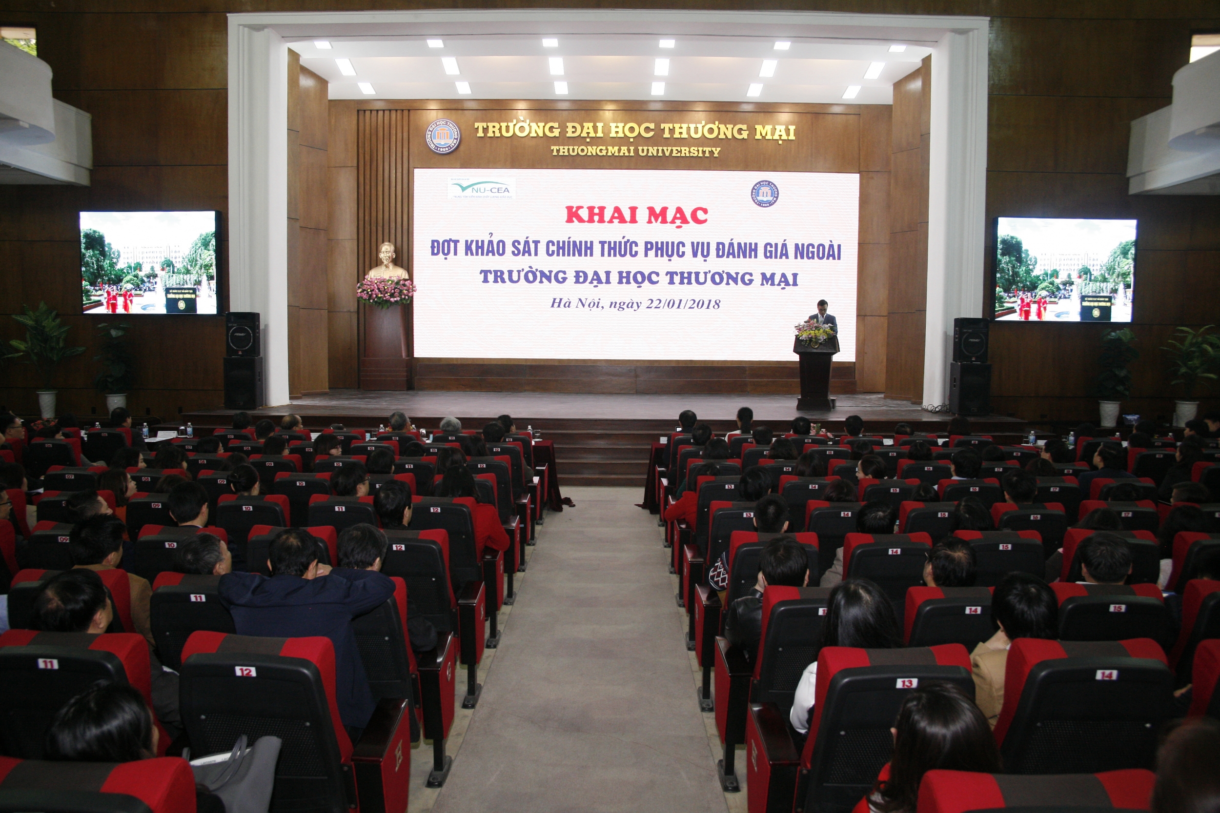 Khai mạc đợt Khảo sát chính thức phục vụ Đánh giá ngoài Trường Đại học Thương mại