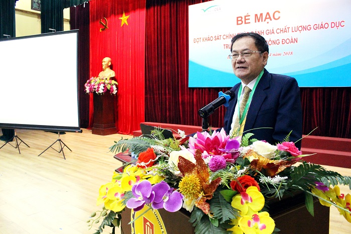 Bế mạc đợt khảo sát chính thức phục vụ đánh giá ngoài Trường Đại học Công đoàn