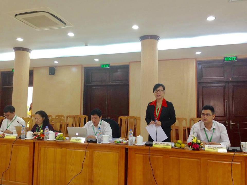 Đoàn chuyên gia đánh giá ngoài khảo sát sơ bộ tại Học viện Nông nghiệp Việt Nam