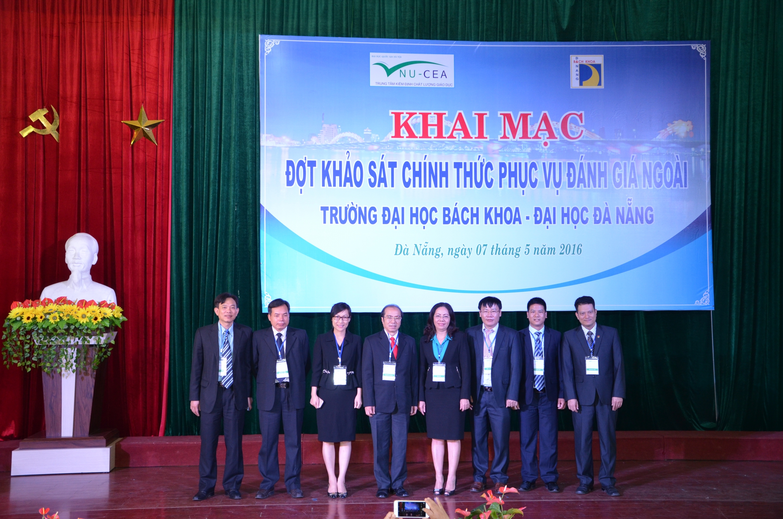 Khai mạc đợt khảo sát chính thức phục vụ đánh giá ngoài Trường Đại học Bách khoa, Đại học Đà Nẵng