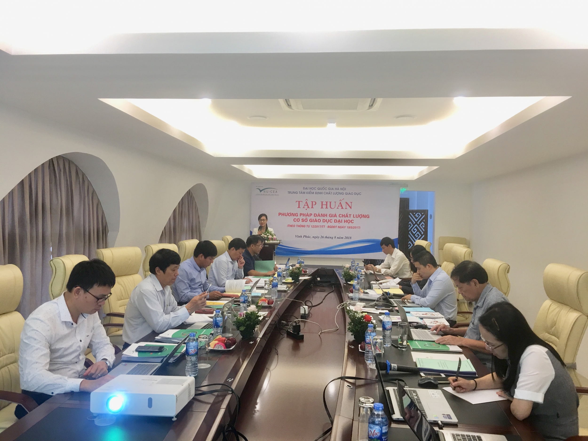 Hội nghị tập huấn “Phương pháp đánh giá chất lượng cơ sở giáo dục đại học” (theo Thông tư 12/2017/TT-BGDĐT ngày 19/5/2017)
