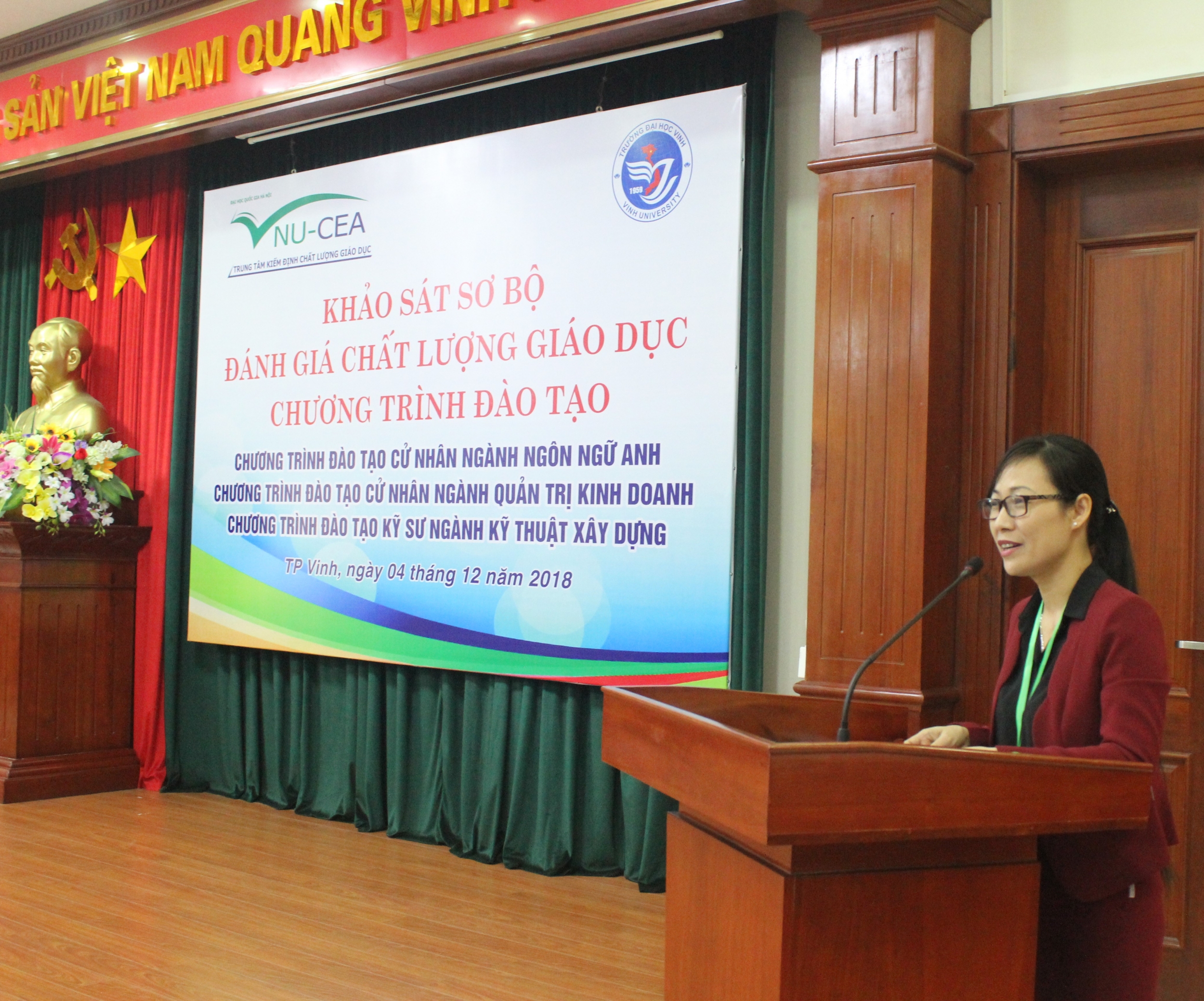 Khảo sát sơ bộ đánh giá chất lượng giáo dục 03 chương trình đào tạo của Trường Đại học Vinh theo tiêu chuẩn của Bộ Giáo dục và Đào tạo