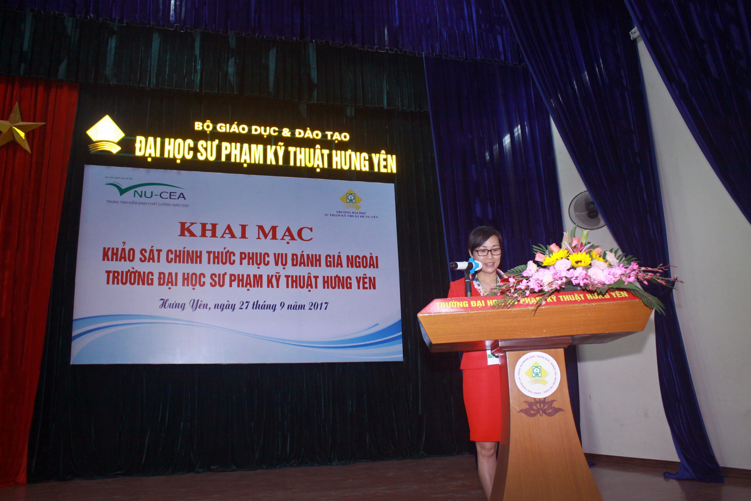 Khai mạc đợt khảo sát chính thức phục vụ đánh giá ngoài Trường Đại học Sư phạm Kỹ thuật Hưng Yên