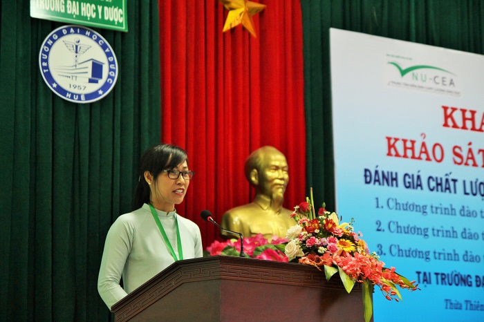 Khai mạc đợt khảo sát chính thức phục vụ đánh giá ngoài 03 chương trình đào tạo tại Trường Đại học Y Dược, Đại học Huế theo tiêu chuẩn của Bộ Giáo dục và Đào tạo