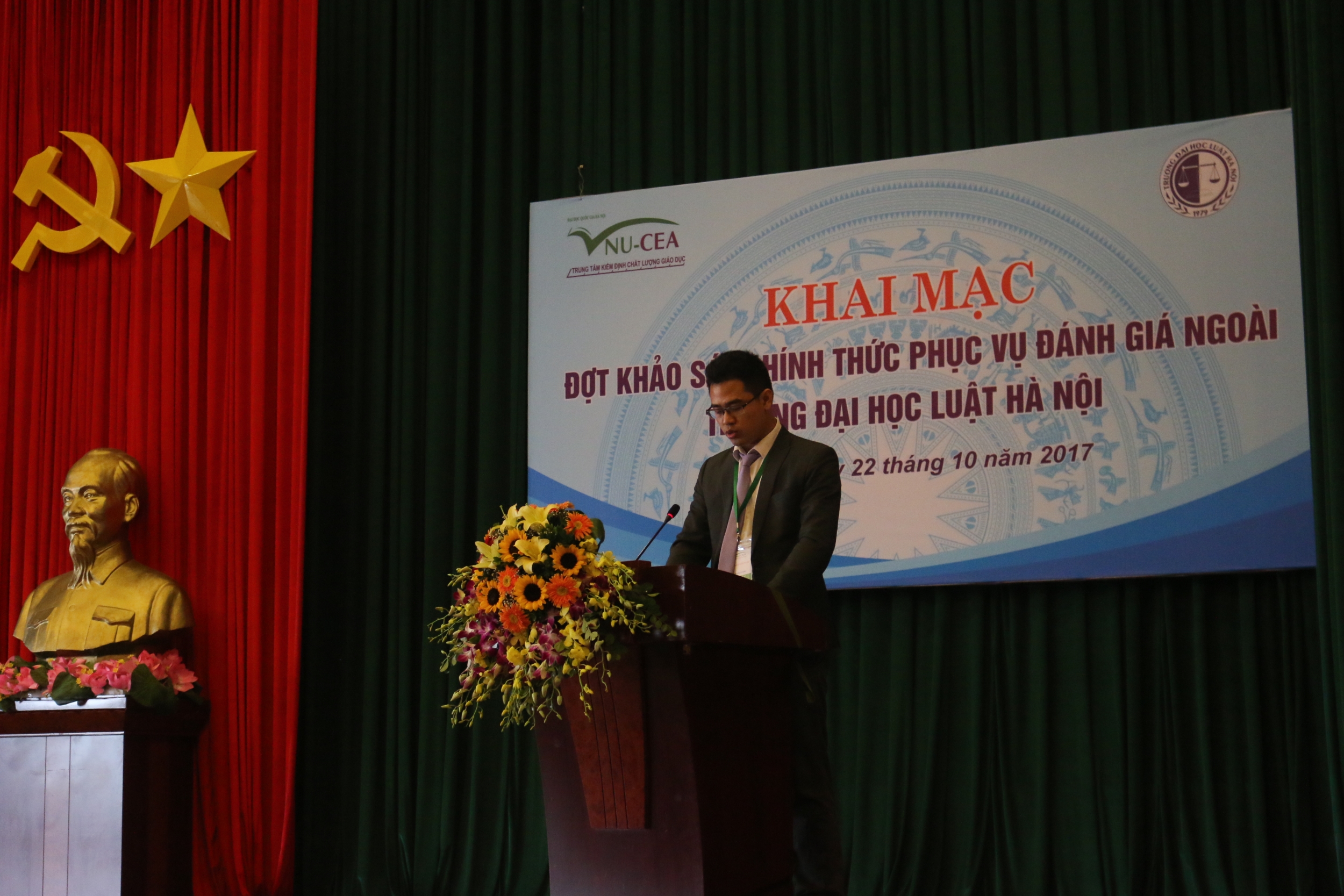 Khai mạc đợt khảo sát chính thức phục vụ đánh giá ngoài Trường Đại học Luật Hà Nội