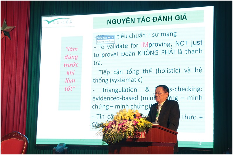 Bế mạc đợt khảo sát chính thức phục vụ đánh giá ngoài Trường Đại học Vinh