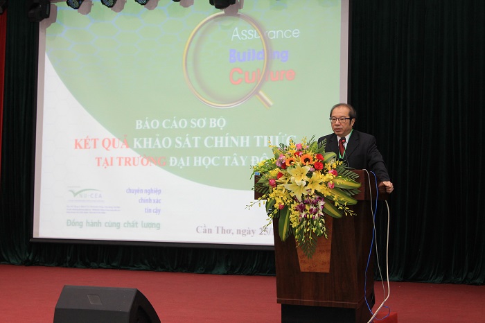 Bế mạc đợt khảo sát chính thức phục vụ đánh giá ngoài Trường Đại học Tây Đô