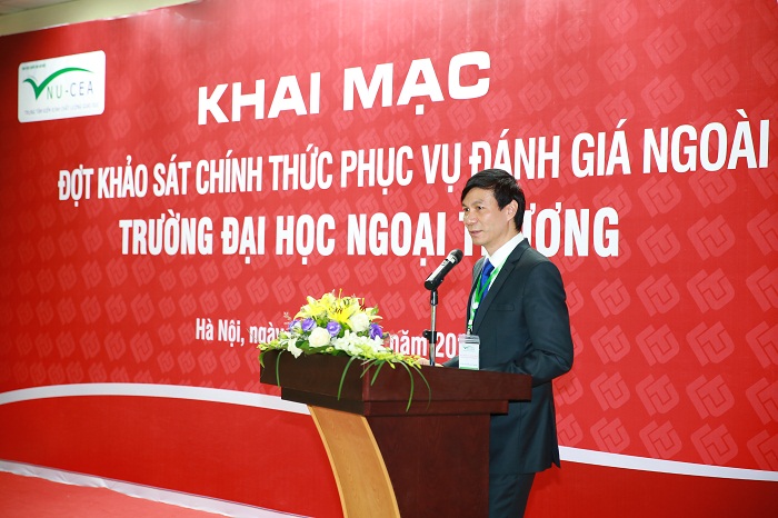 Khai mạc đợt khảo sát chính thức phục vụ đánh giá ngoài Trường Đại học Ngoại thương