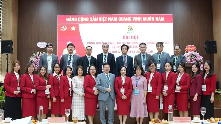 Đại hội Công đoàn Trung tâm Kiểm định chất lượng giáo dục - Đại học Quốc gia Hà Nội lần thứ IV, nhiệm kỳ 2025-2030