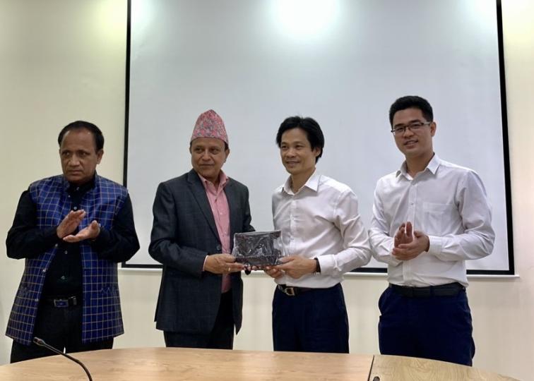 Trung tâm KĐCLGD-ĐHQGHN làm việc với Đoàn công tác của Bộ Giáo dục và Khoa học công nghệ Nepal