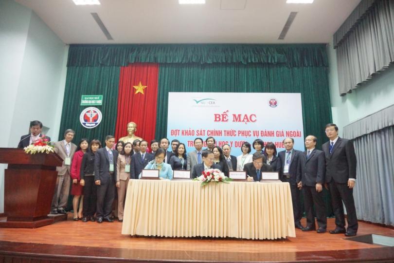 Bế mạc đợt khảo sát chính thức phục vụ đánh giá ngoài tại Trường Đại học Y Dược, Đại học Huế