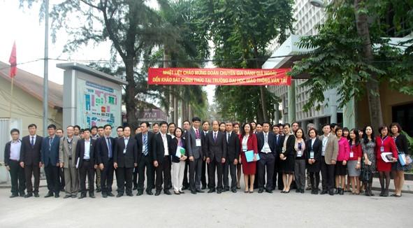 Trung tâm Kiểm định chất lượng giáo dục triển khai đánh giá ngoài Trường Đại học Giao thông Vận tải