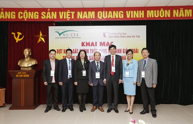 Khai mạc Đợt khảo sát chính thức phục vụ Đánh giá ngoài Trường Đại học Sân khấu – Điện ảnh Hà Nội