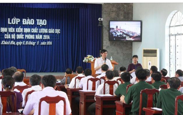 ĐHQGHN đào tạo kiểm định viên chất lượng giáo dục cho Bộ Quốc phòng - Khóa 3 Đào tạo Kiểm định viên