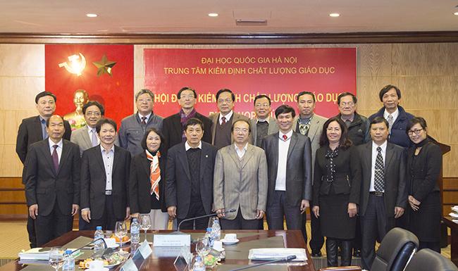 Hội đồng Kiểm định chất lượng giáo dục thẩm định kết quả đánh giá chất lượng giáo dục của hai trường đại học
