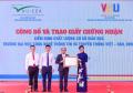 Trao Giấy chứng nhận Kiểm định chất lượng cơ sở giáo dục Trường Đại học Công nghệ thông tin và truyền thông Việt – Hàn, Đại học Đà Nẵng