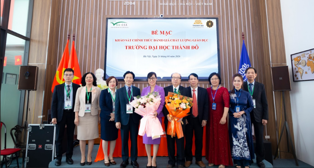 Bế mạc Khảo sát chính thức đánh giá chất lượng cơ sở giáo dục chu kỳ 2 Trường Đại học Thành Đô