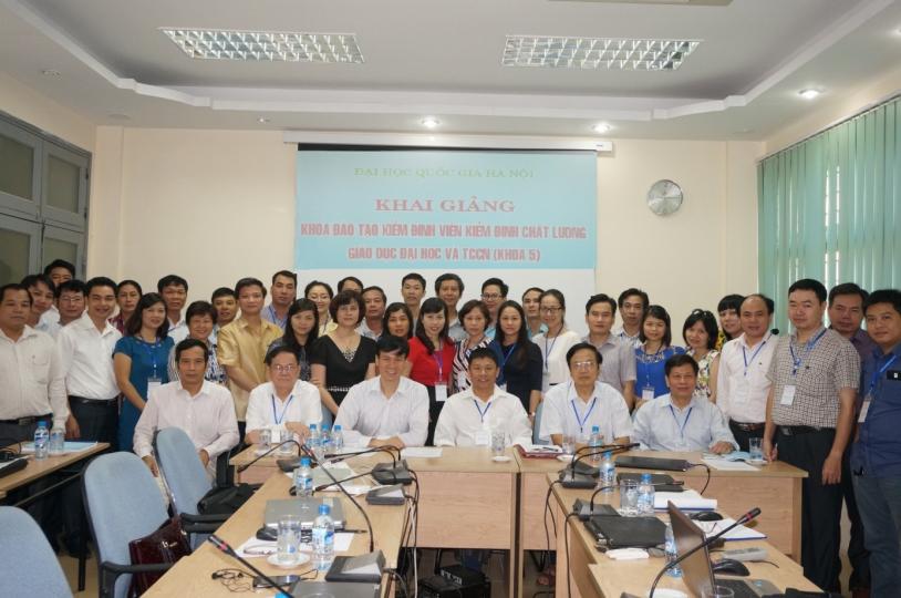 Khai giảng bồi dưỡng nghiệp vụ kiểm định viên giáo dục đại học và cao đẳng sư phạm Khóa 5