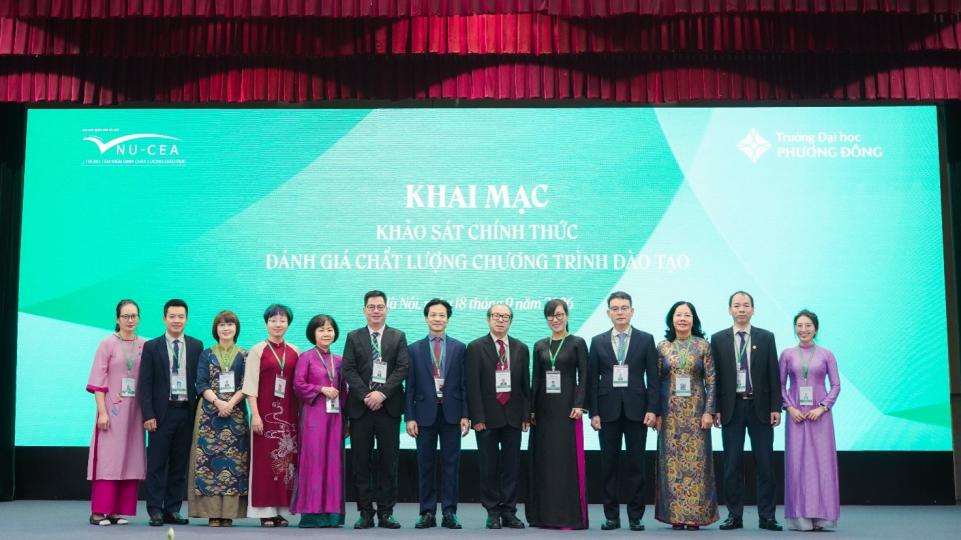 Khai mạc khảo sát chính thức đánh giá chất lượng chương trình đào tạo tại Trường Đại học Phương Đông