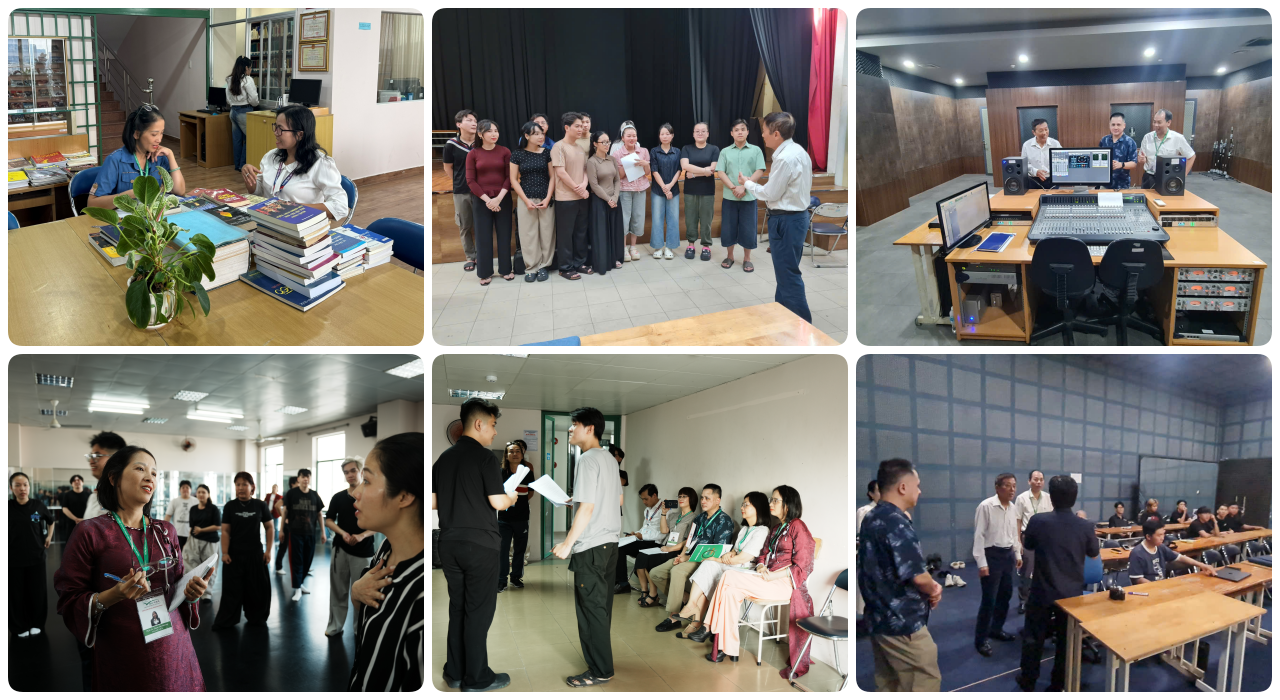 Thăm, kiểm tra CSVC của Nhà trường