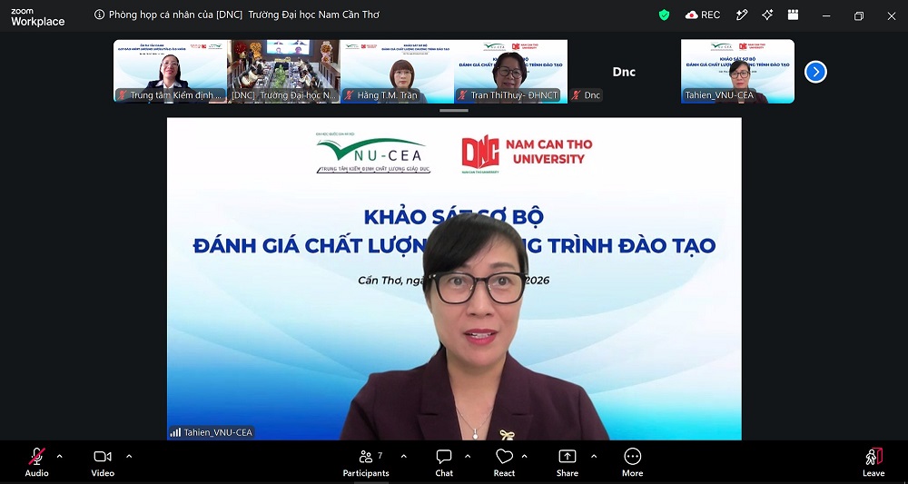 PGS.TS. Tạ Thị Thu Hiền, Giám đốc Trung tâm phát biểu